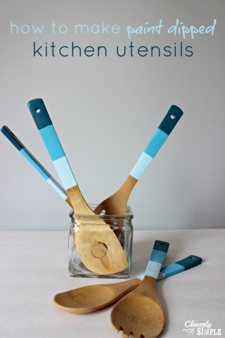 how-to-make-paint-dipped-kitchen-utensils