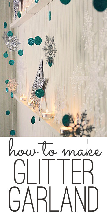 glitter-garland