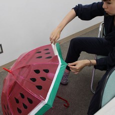 誰でも簡単にできる ビニール傘のペイント事例集