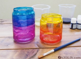 ヴィトレアでペイントしたビン