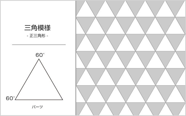 インテリアのアクセントに 木材を組み合わて楽しむ 幾何学模様