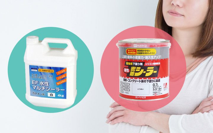 お取り寄せ】 和信ペイント 水性サンディングシーラー 4kg ２缶セット