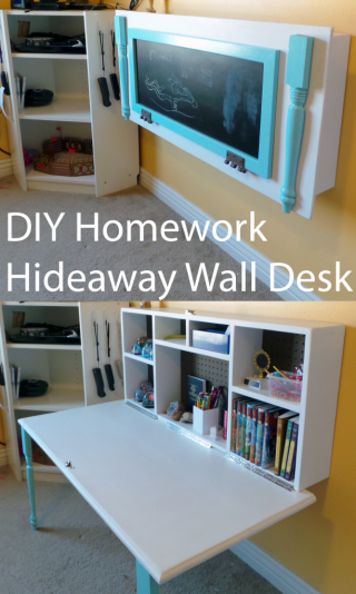 DIY-Homework-Hideaway-Wall-Desk-613x1024